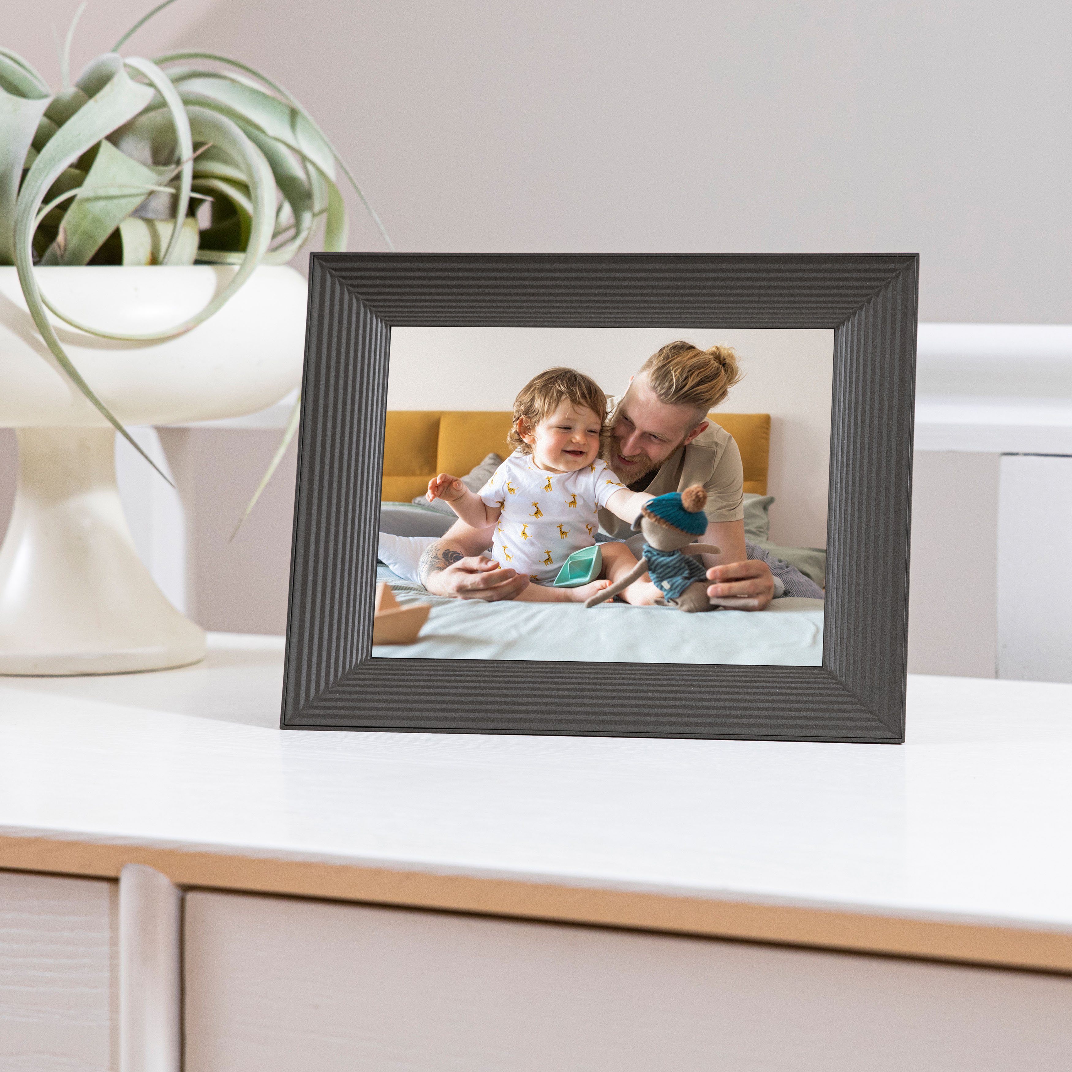 Aura Frames AF200 Mason graphite 24,6cm (9,7") Digitaler Bilderrahmen