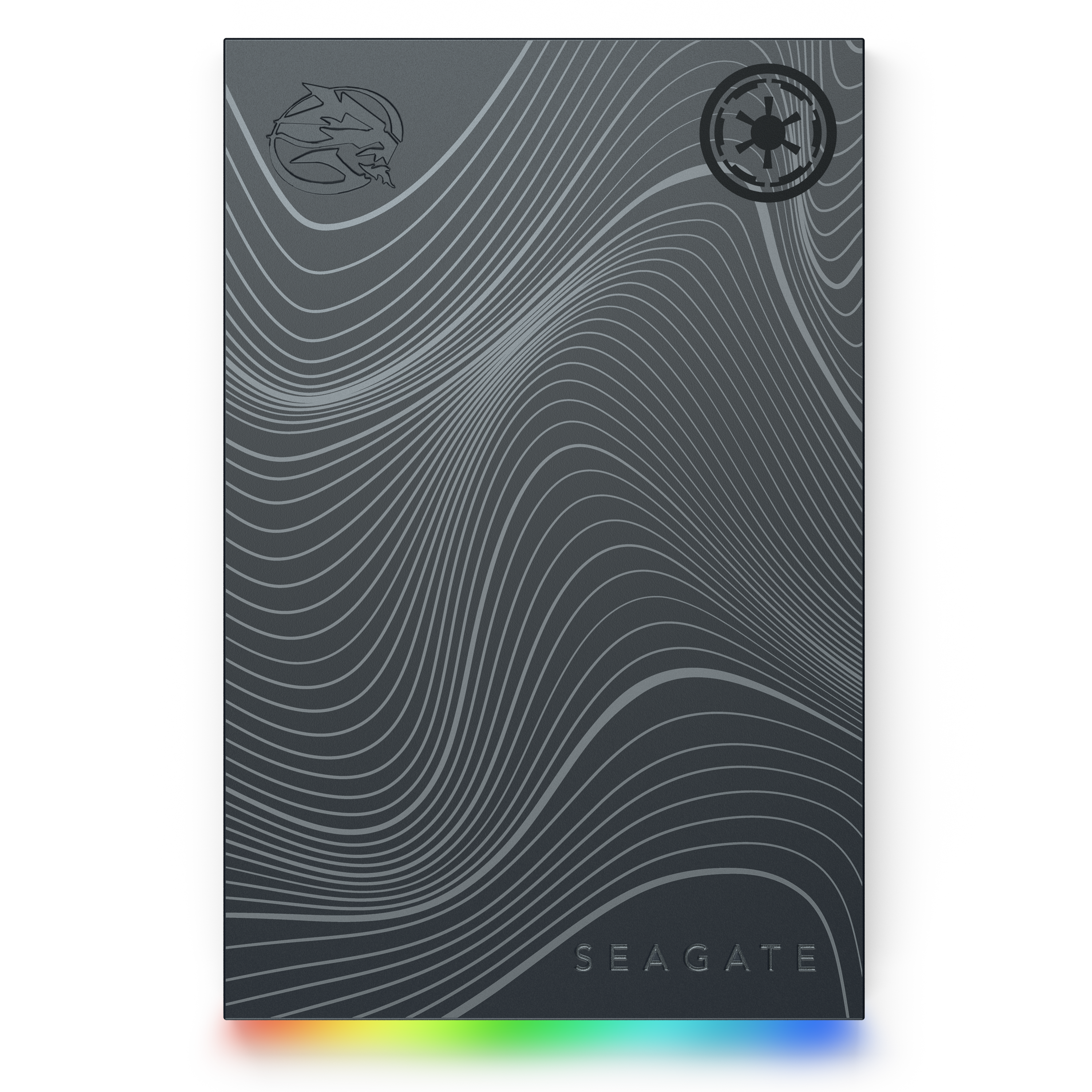 Seagate Firecuda 2 TB externe Festplatte 3,5 Zoll Beskar Ingot Special Edition