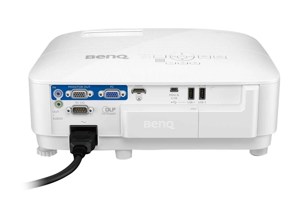 BenQ EH600 DLP WXGA Beamer 16:10 3600 ANSI Lumen VGA/HDMI/USB 3D