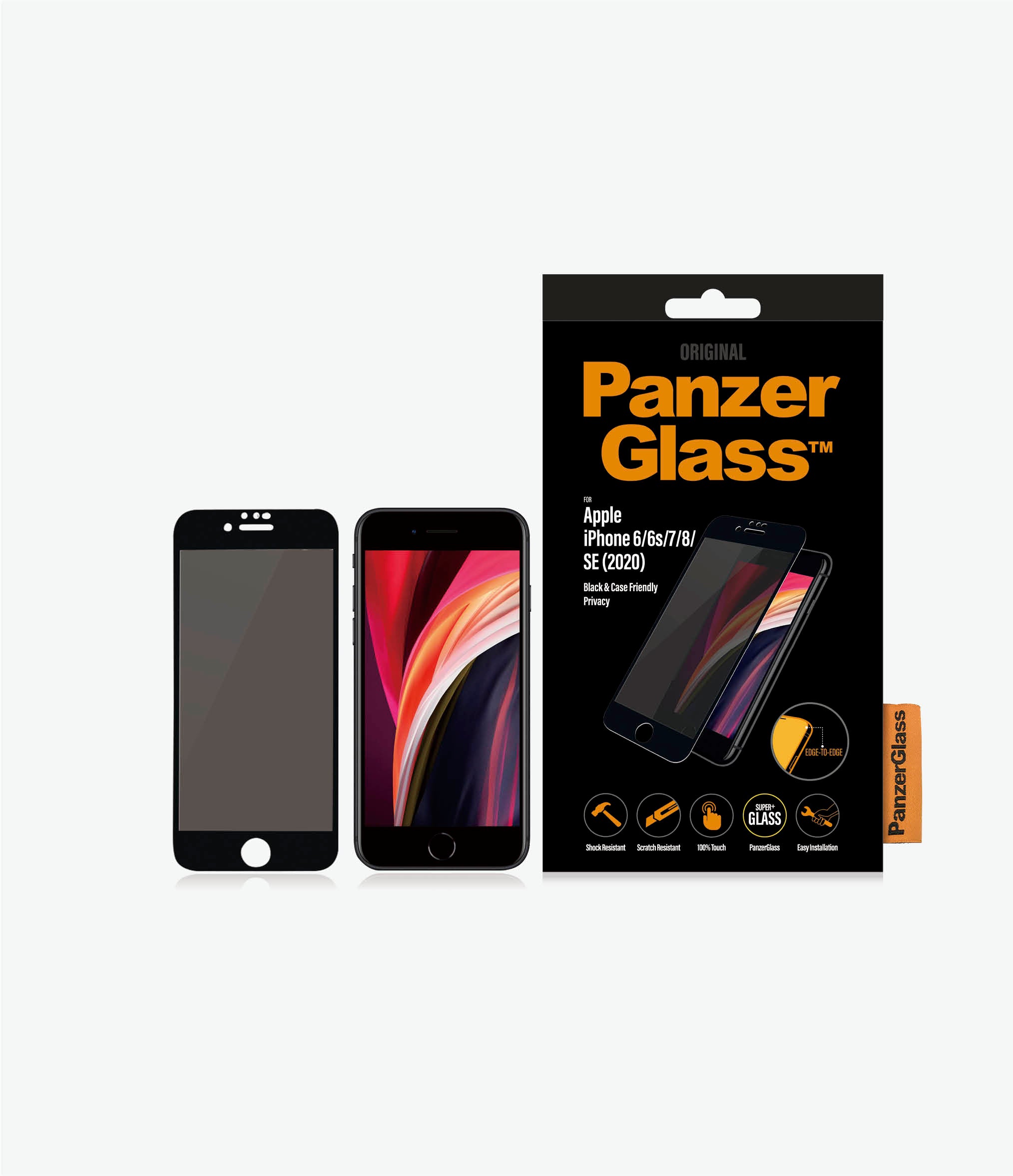 PanzerGlass Apple iPhone 6/6s/7/8/SE (2020) privacy