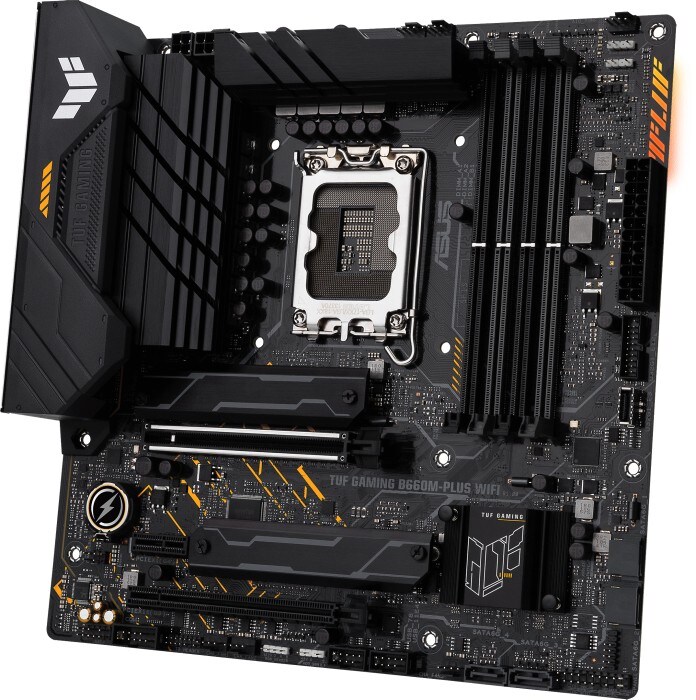 ASUS TUF Gaming B660M-Plus WIFI mATX Mainboard 1700 DP/HDMI/M.2/Typ C