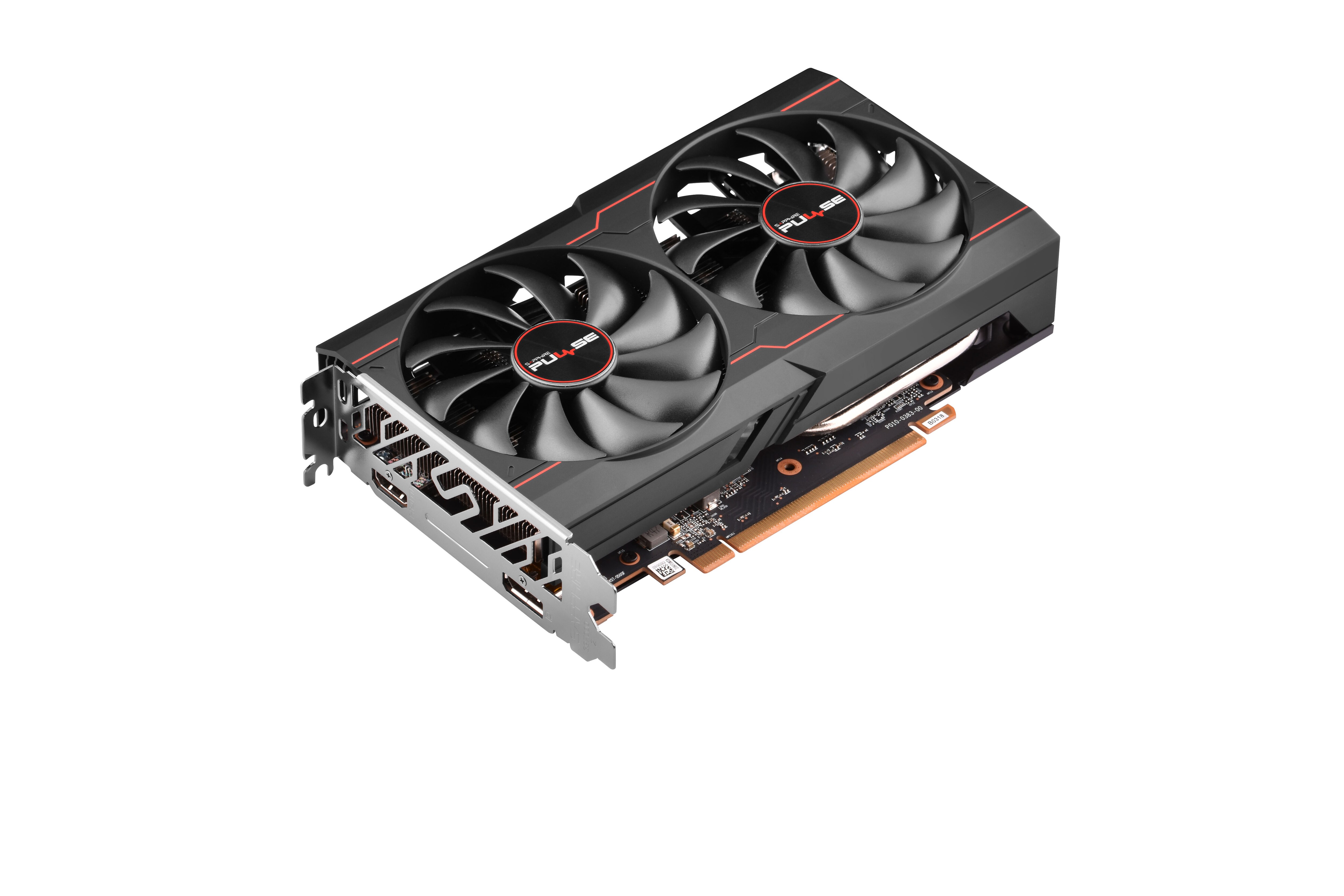 SAPPHIRE AMD Radeon RX 6500 XT OC Pulse Gaming Grafikkarte mit 4GB GDDR6