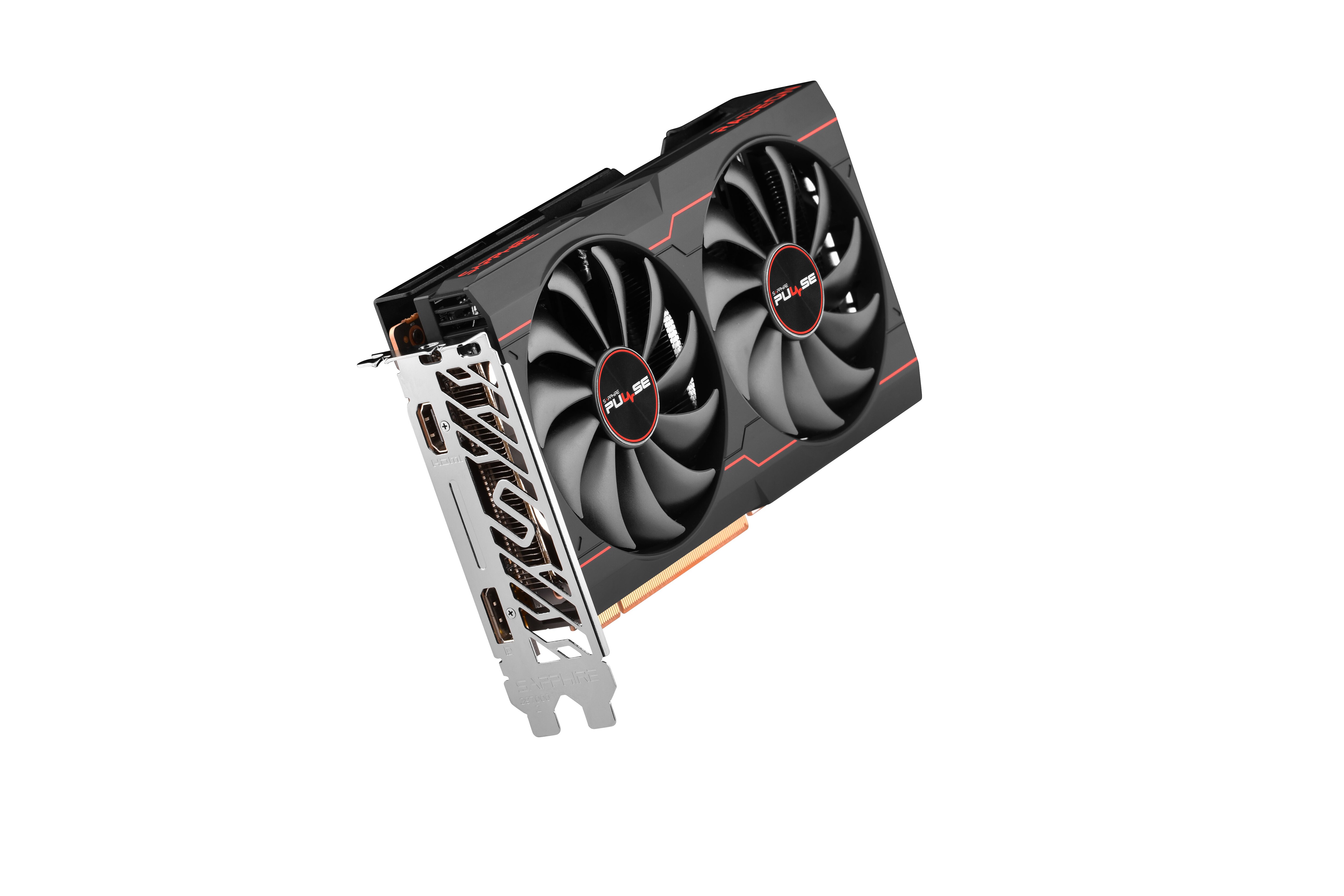 SAPPHIRE AMD Radeon RX 6500 XT OC Pulse Gaming Grafikkarte mit 4GB