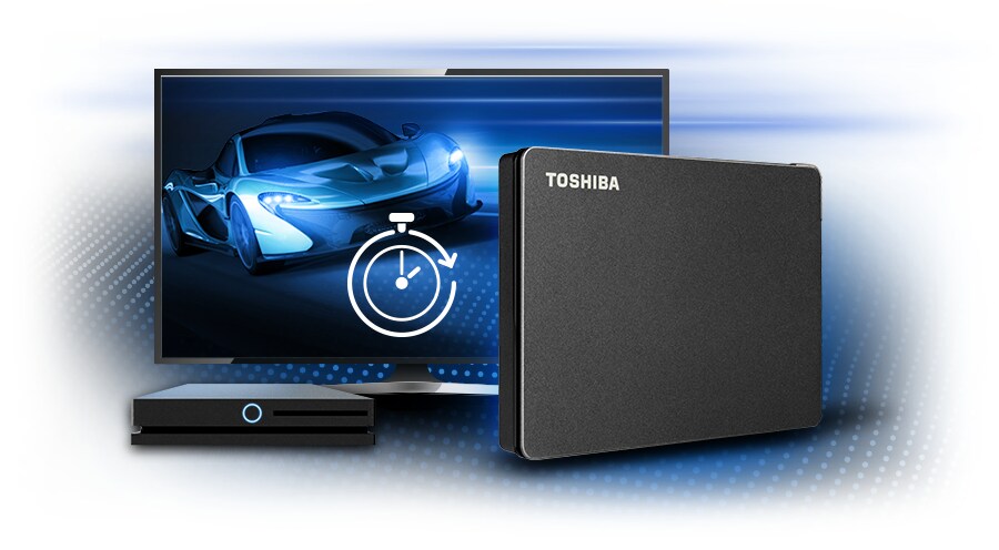 Toshiba Canvio Gaming 1 TB USB 3.2 Gen1 2.5 Zoll Schwarz