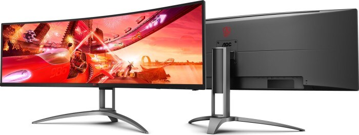 AOC AGON AG493UCX2 124cm (48,") DQHD VA Curved Gaming Monitor HDMI/DP/USB-C 165H