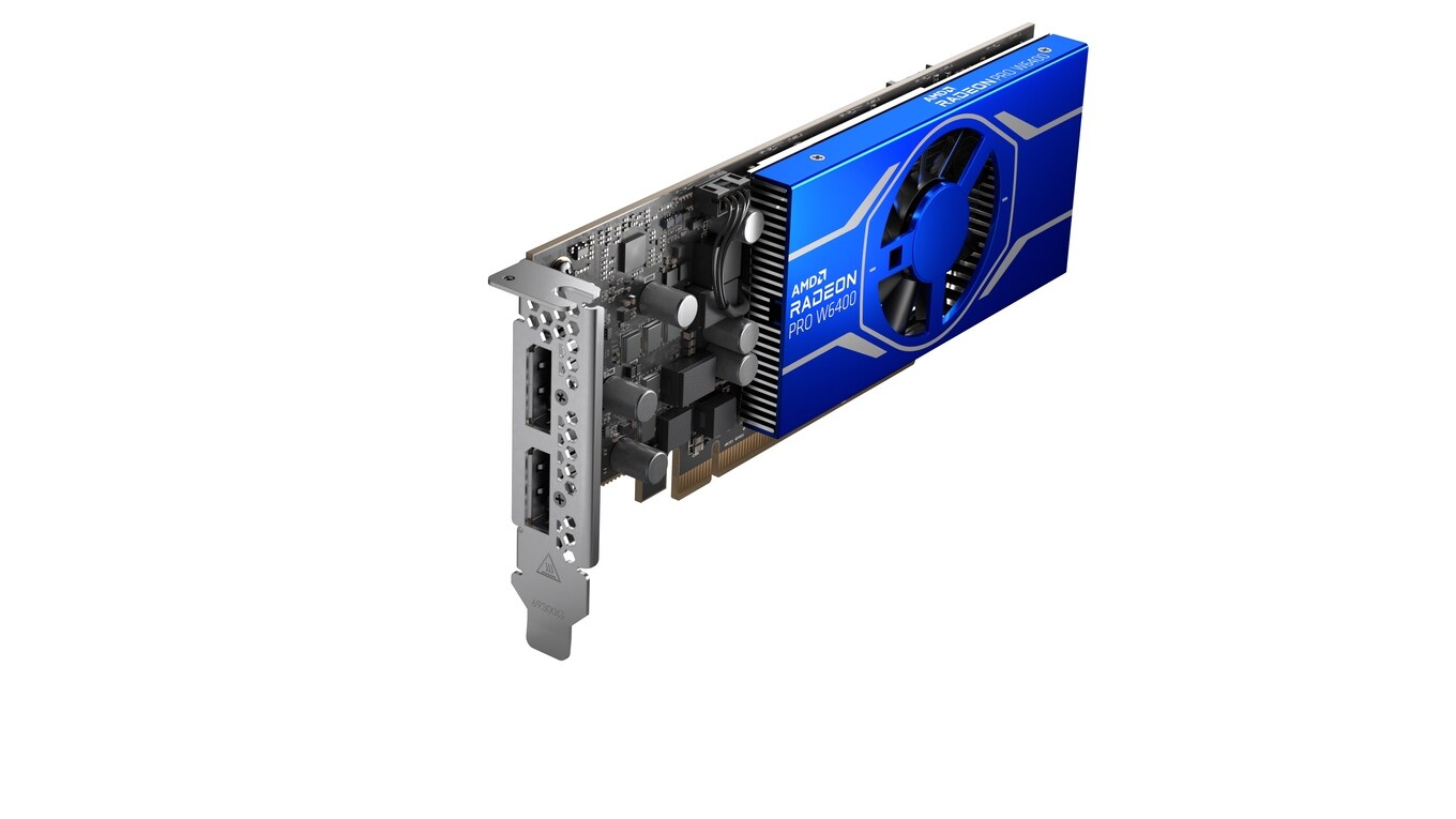 AMD Radeon Pro W6400 4GB GDDR6 Workstation Grafikkarte 4x DP