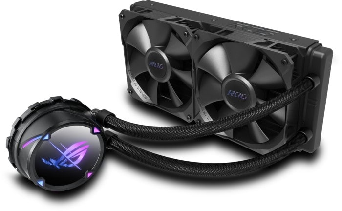 ASUS ROG Strix LC 240 II Komplettwasserkühlung für AMD und Intel CPUs