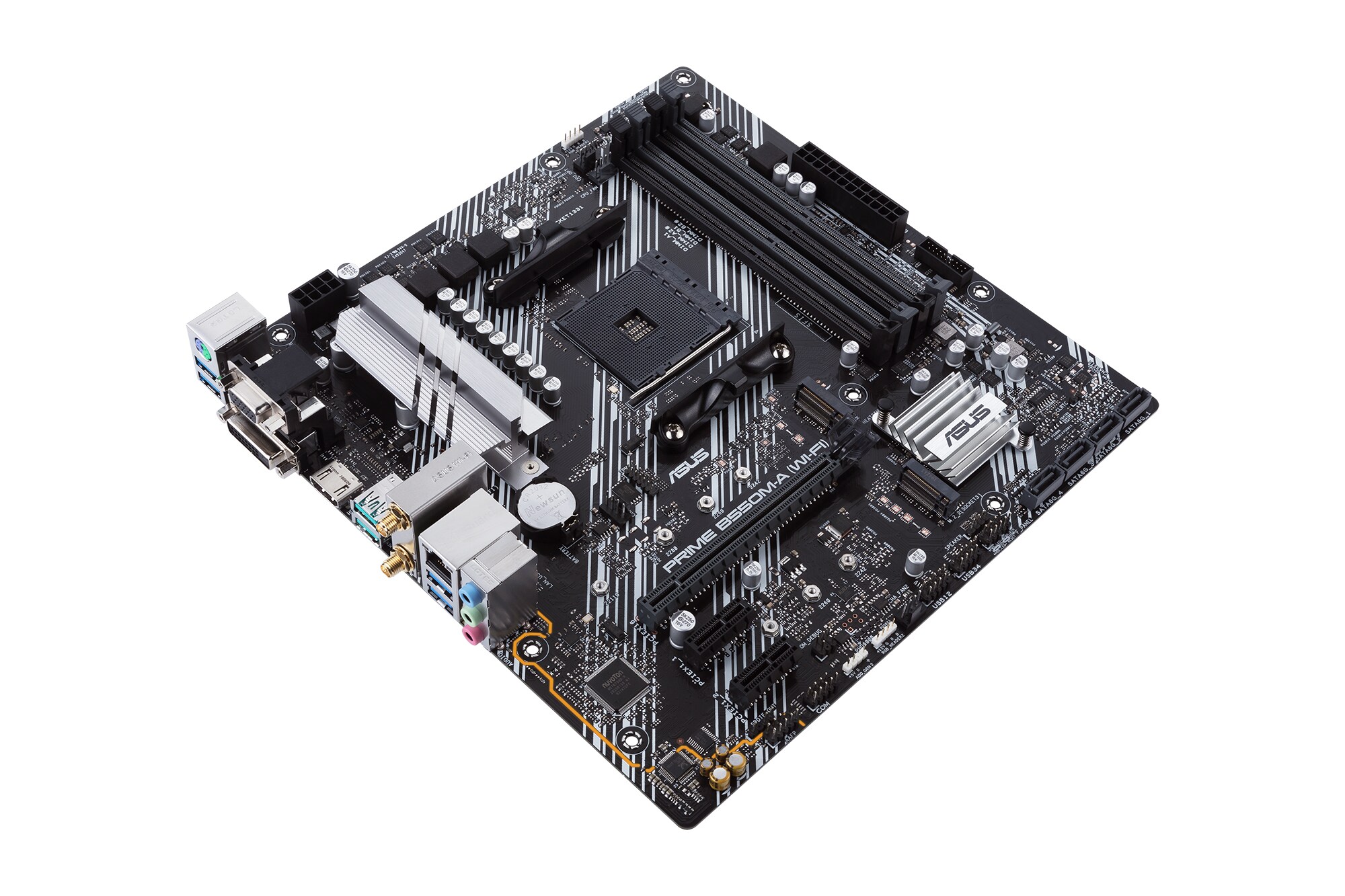 ASUS Prime B550M-A WIFI mATX Mainboard Sockel AM4 M.2/USB3.2/HDMI/DVI/BT