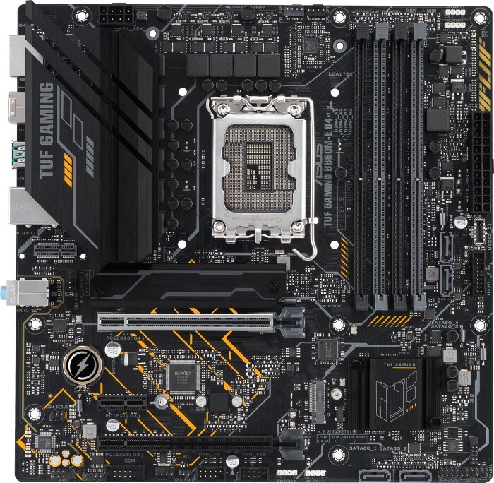 ASUS TUF GAMING B660M-E D4 ATX Mainboard Sockel 1700 HDMI/DP/USB