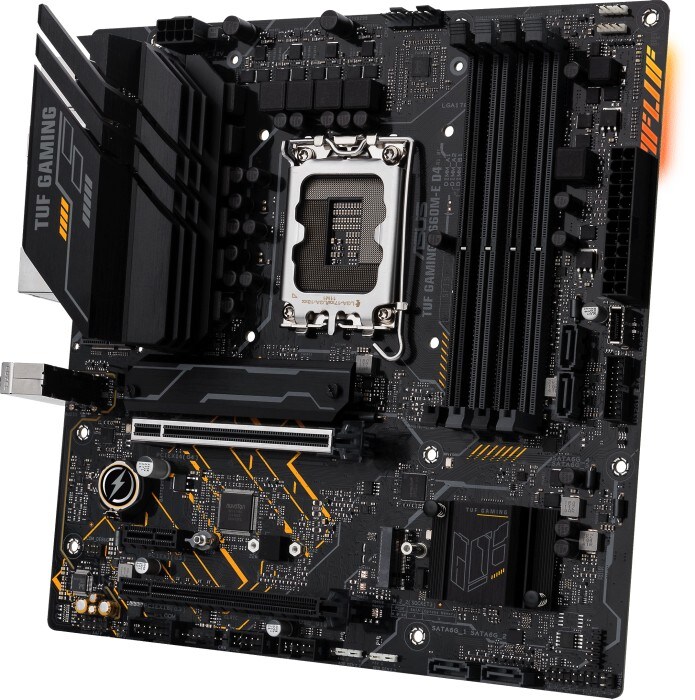 ASUS TUF GAMING B660M-E D4 ATX Mainboard Sockel 1700 HDMI/DP/USB