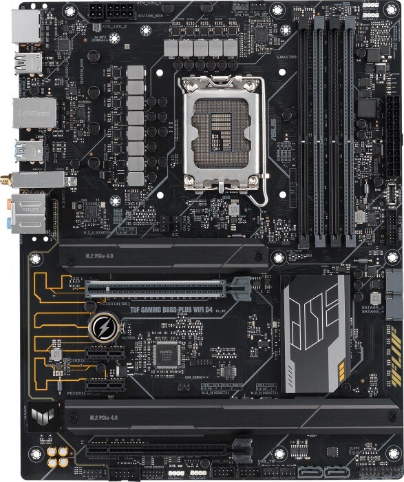 ASUS TUF GAMING B660-PLUS WIFI D4 ATX Mainboard Sockel 1700 USB-C/HDMI/DP