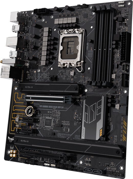 ASUS TUF GAMING B660-PLUS WIFI D4 ATX Mainboard Sockel 1700 USB-C/HDMI/DP