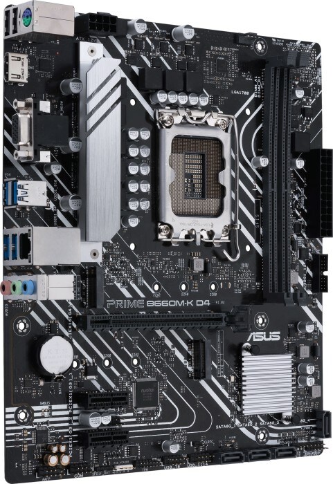 ASUS PRIME B660M-K D4 mATX Mainboard Sockel 1700 USB/HDMI/VGA