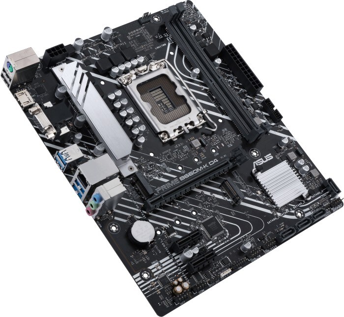 ASUS PRIME B660M-K D4 mATX Mainboard Sockel 1700 USB/HDMI/VGA