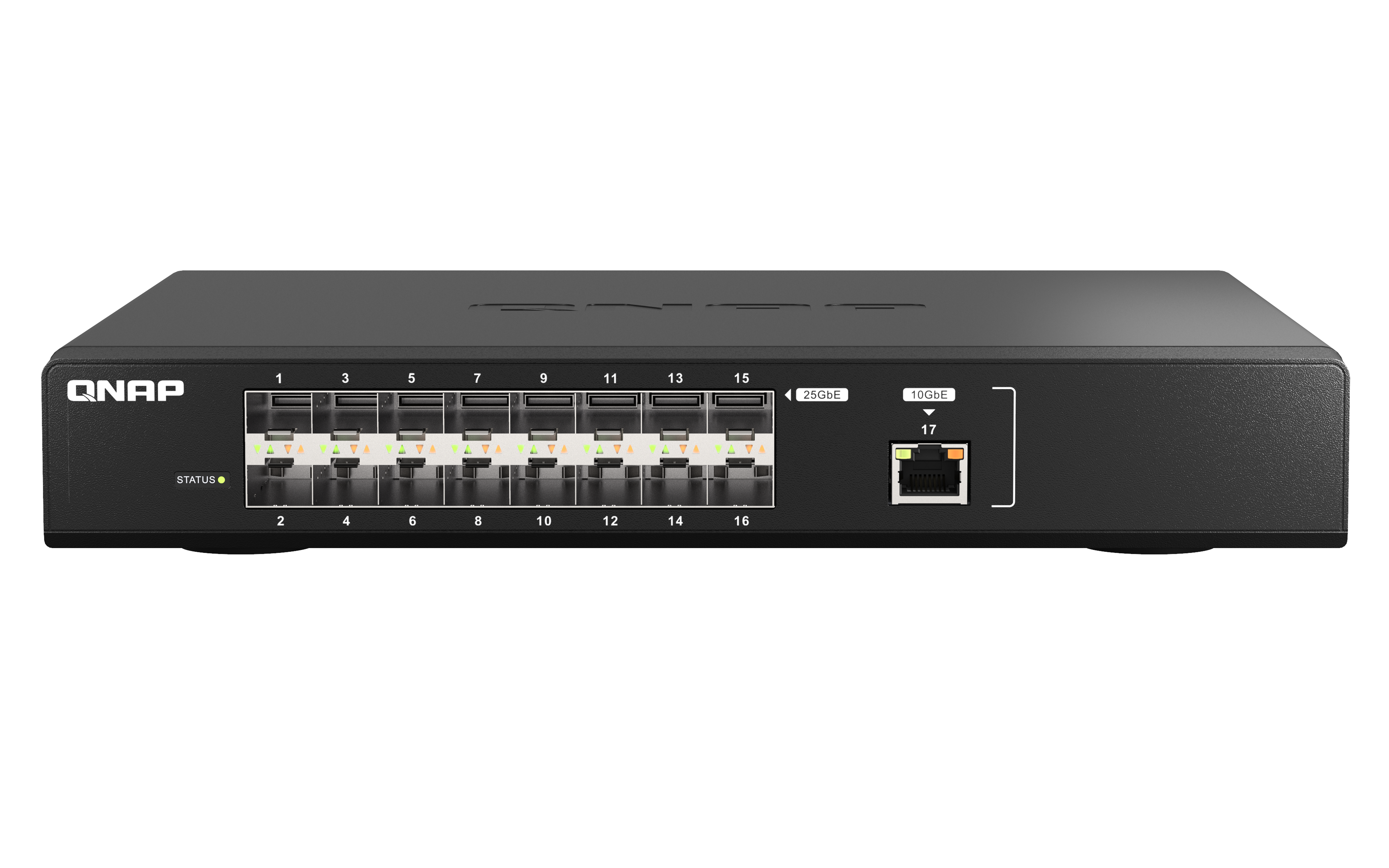 QNAP QSW-M5216-1T 25GbE Fiber Managed Switch mit 10GbE