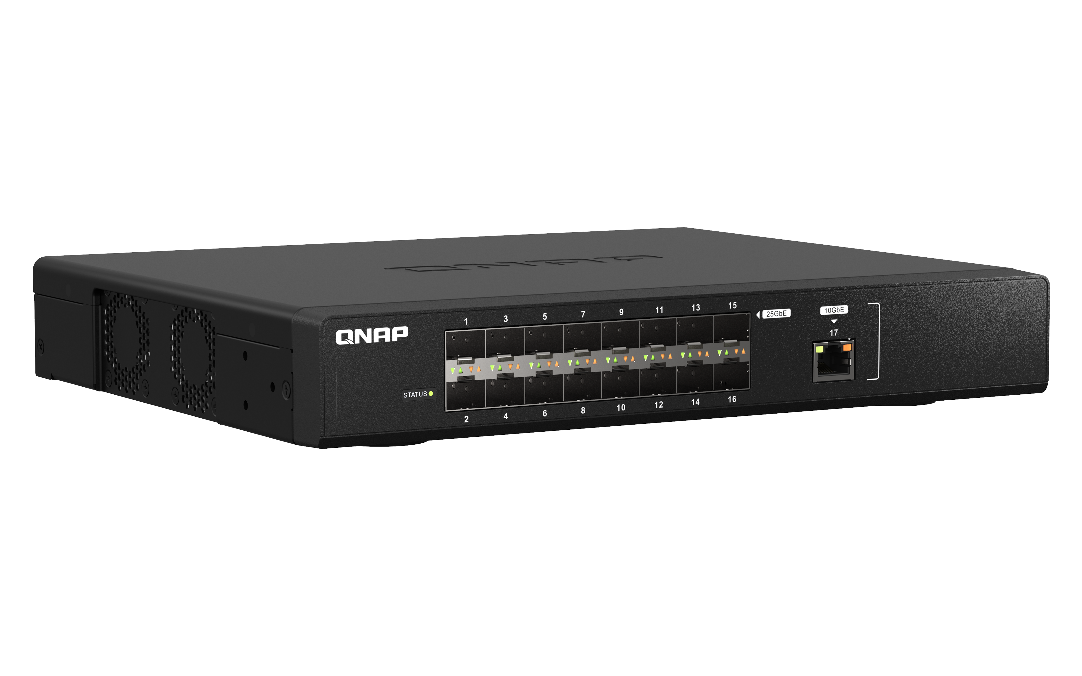 QNAP QSW-M5216-1T 25GbE Fiber Managed Switch mit 10GbE