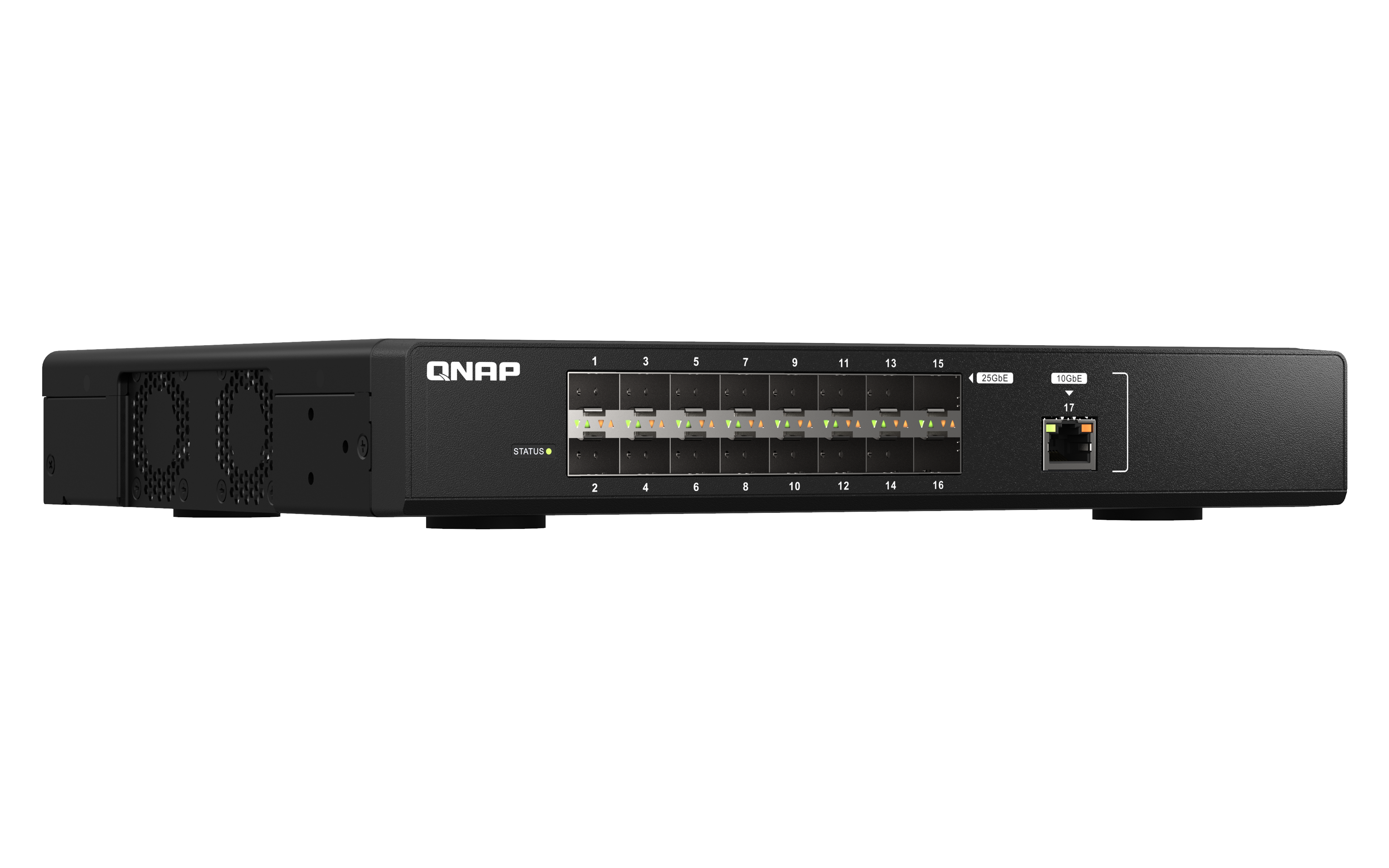 QNAP QSW-M5216-1T 25GbE Fiber Managed Switch mit 10GbE