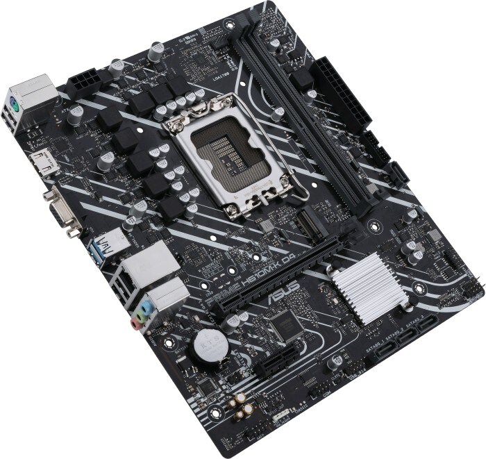 ASUS PRIME H610M-K D4 mATX Mainboard Sockel 1700 HDMI/VGA