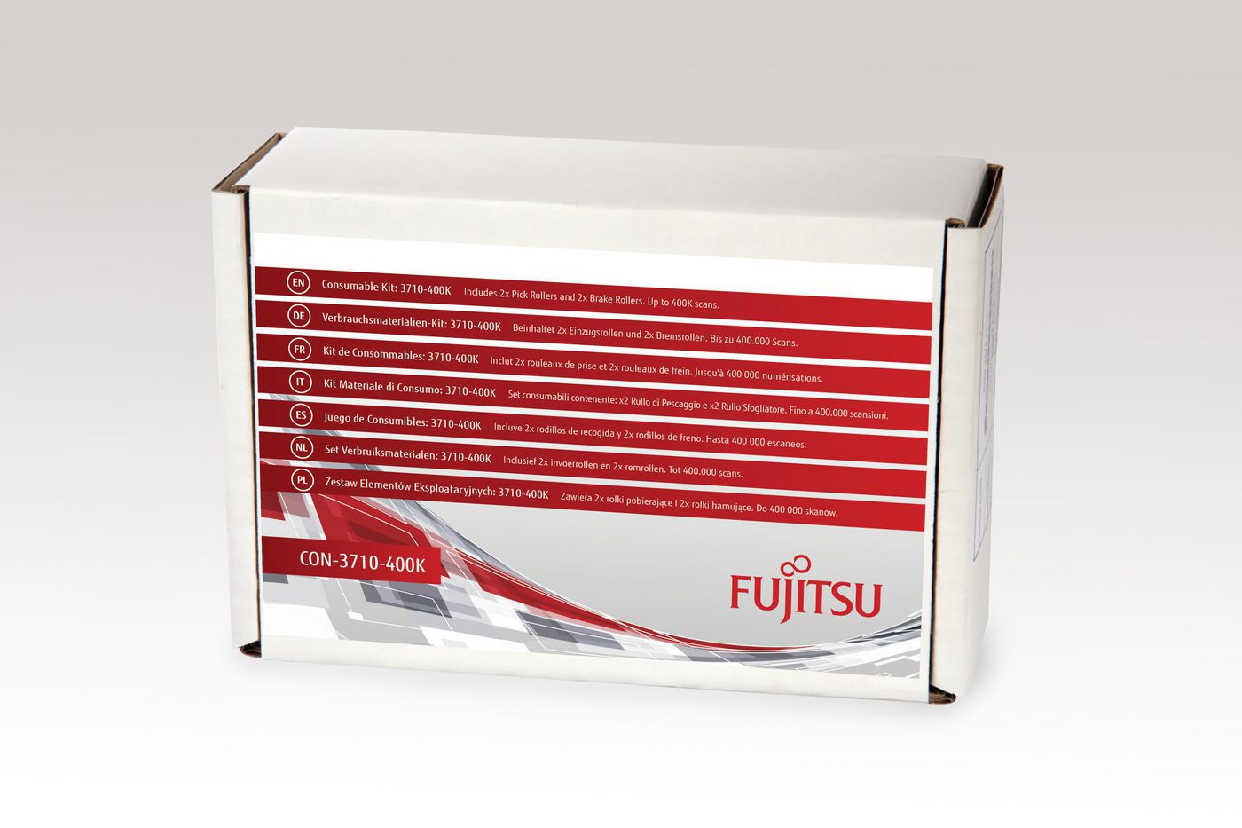 Fujitsu Consumable Kit: 3710-400K Scanner Verbrauchsmaterialienkit