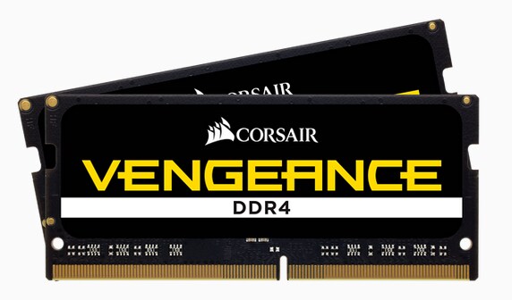 64GB (2x32GB) Corsair Vengeance DDR4-2933 MHz CL 19 SODIMM Notebookspeicher Kit