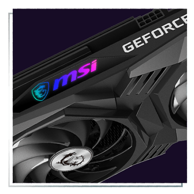 MSI GeForce RTX 3050 Gaming X 8GB GDDR6 Grafikkarte 3xDP/HDMI