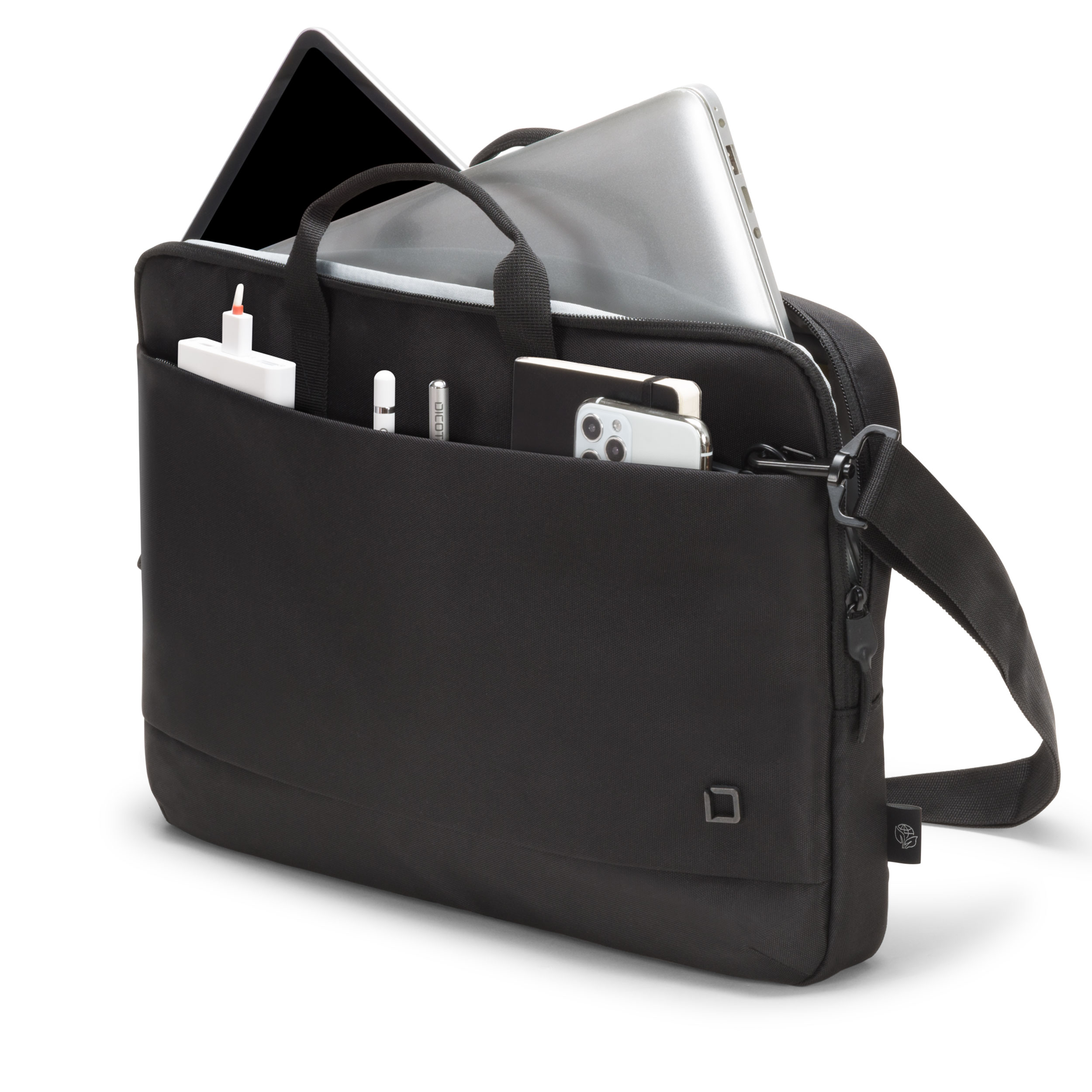 Dicota Eco Slim Case Motion Notebooktasche 33,8cm (12"-13,3") schwarz