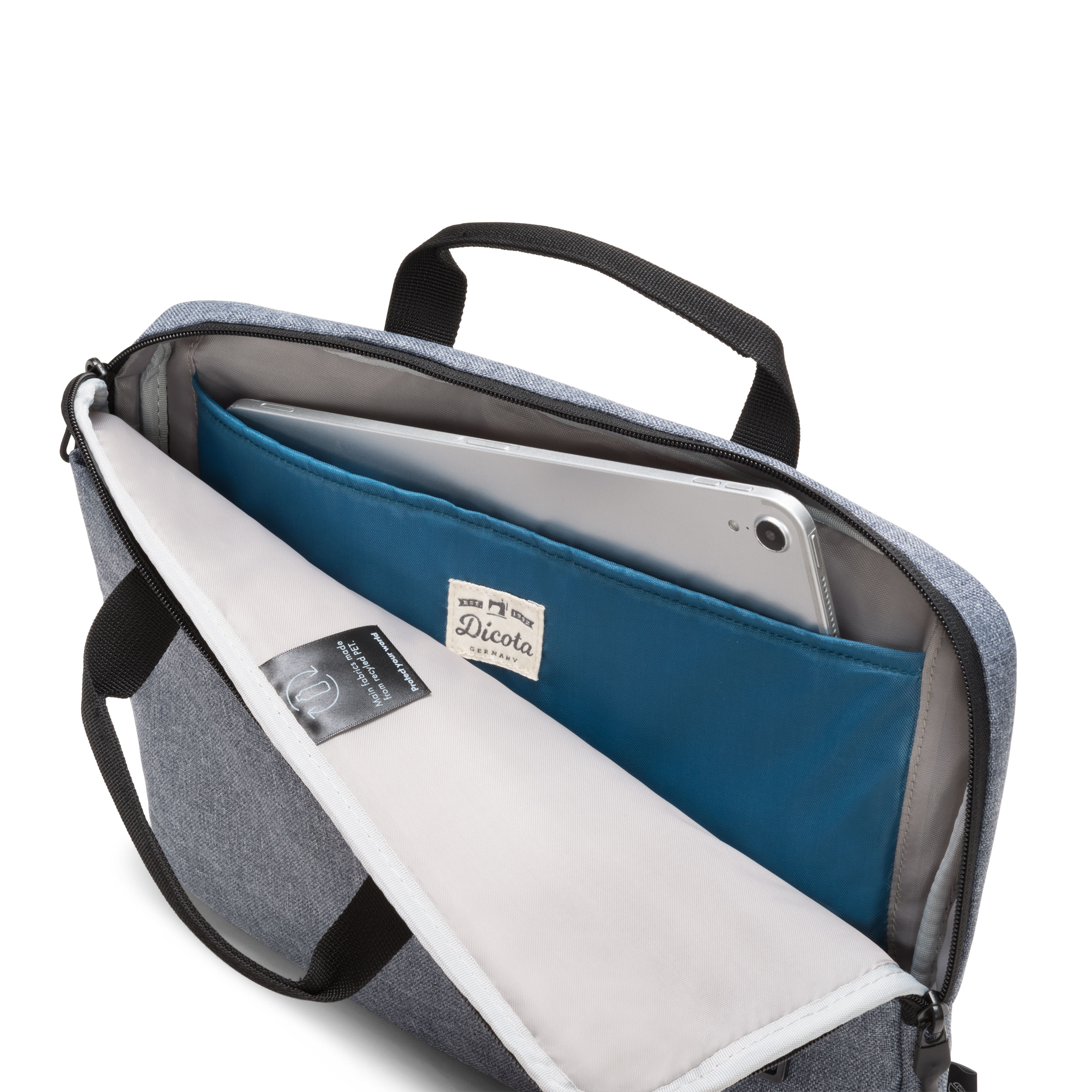 Dicota Slim Eco Motion 12-13.3 blue denim Notebooktasche