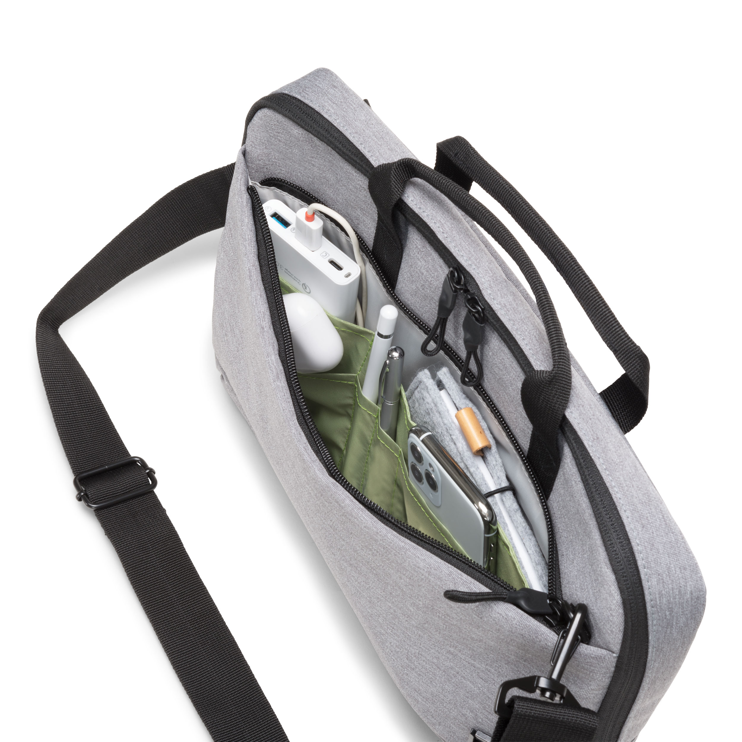 Dicota Slim Eco Motion 12-13.3 hellgrau Notebooktasche