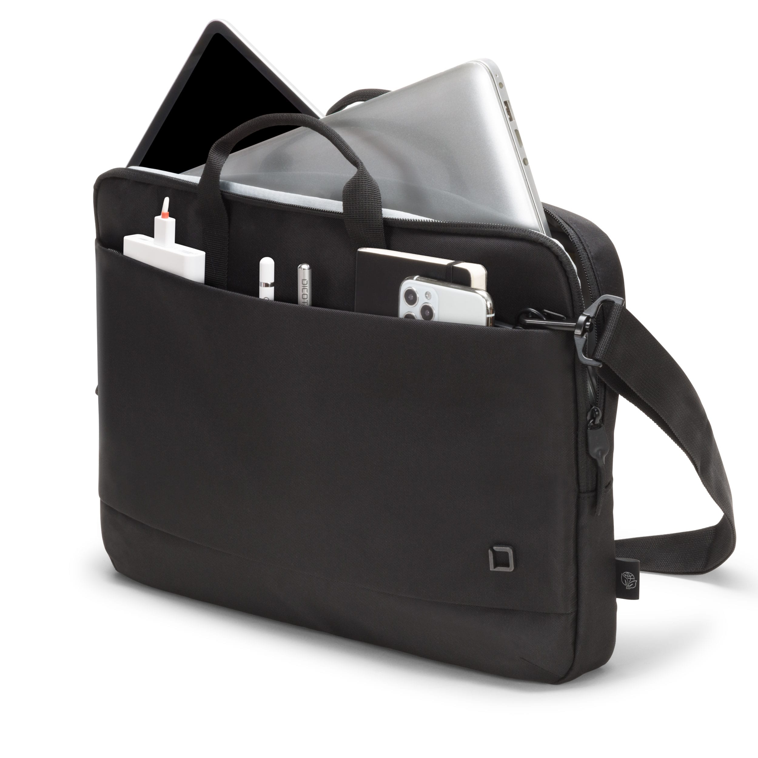 Dicota Eco Slim Case Motion Notebooktasche 39,6cm (14"-15,6") schwarz