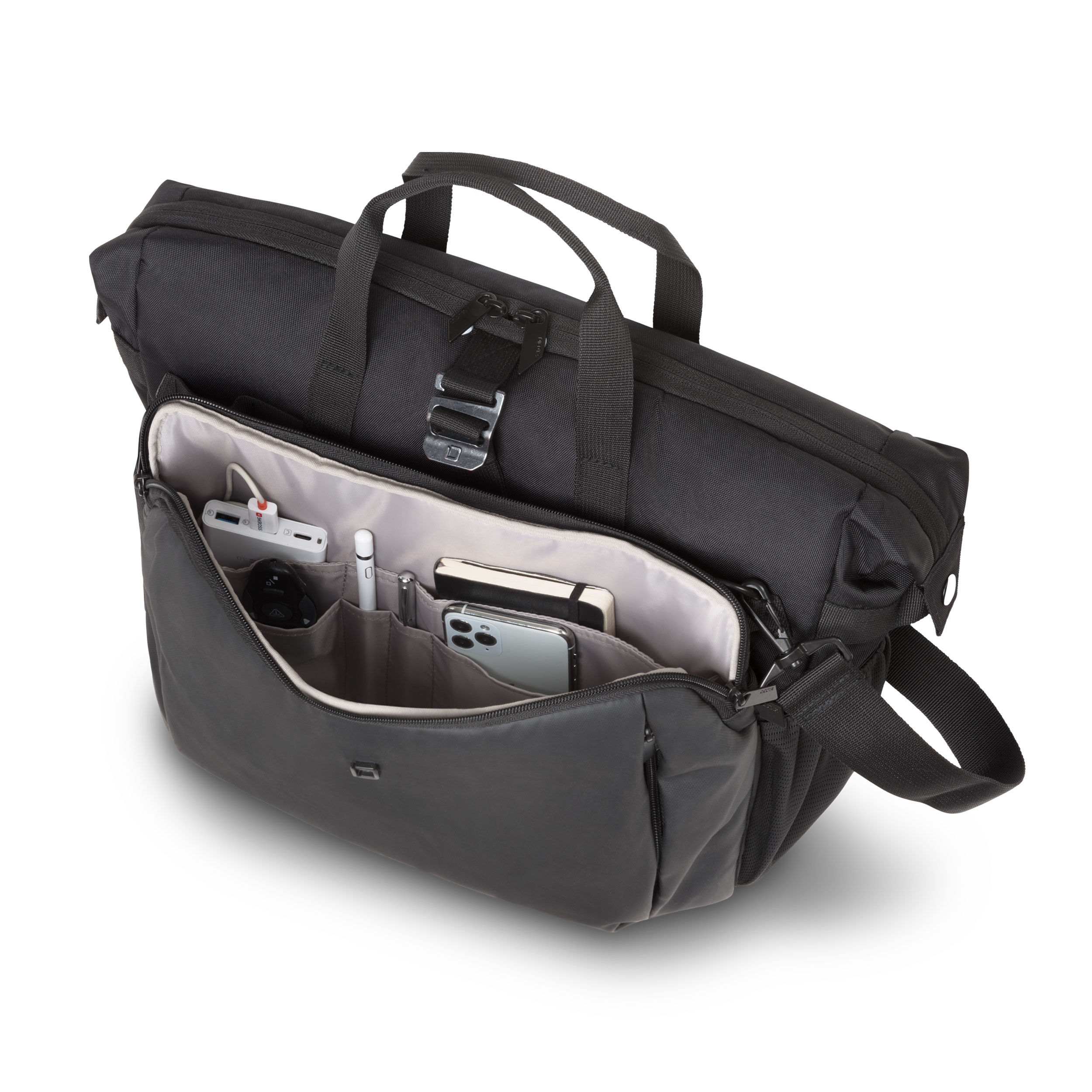 Dicota Eco Top Traveller Go Notebooktasche 39,6cm (13-15,6") schwarz