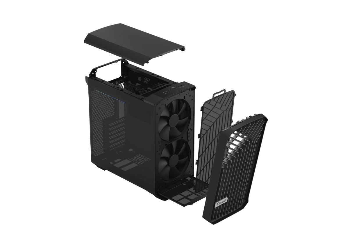 Fractal Design Torrent Compact Black TG Dark Tint FD-C-TOR1C-01 MIDI Tower