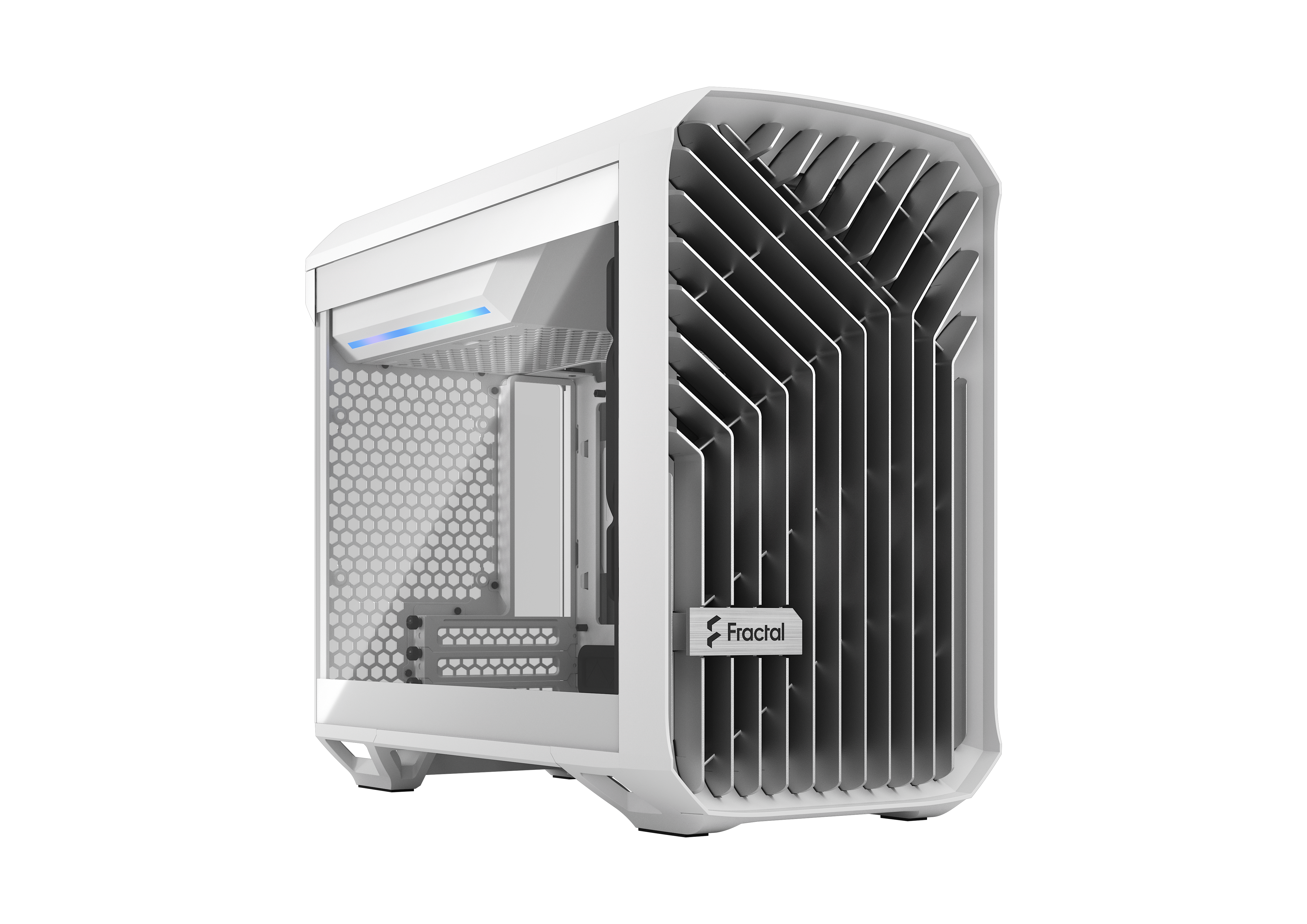 Fractal Design Torrent Nano White TG Clear Tint FD-C-TOR1N-03 Mini ITX Tower