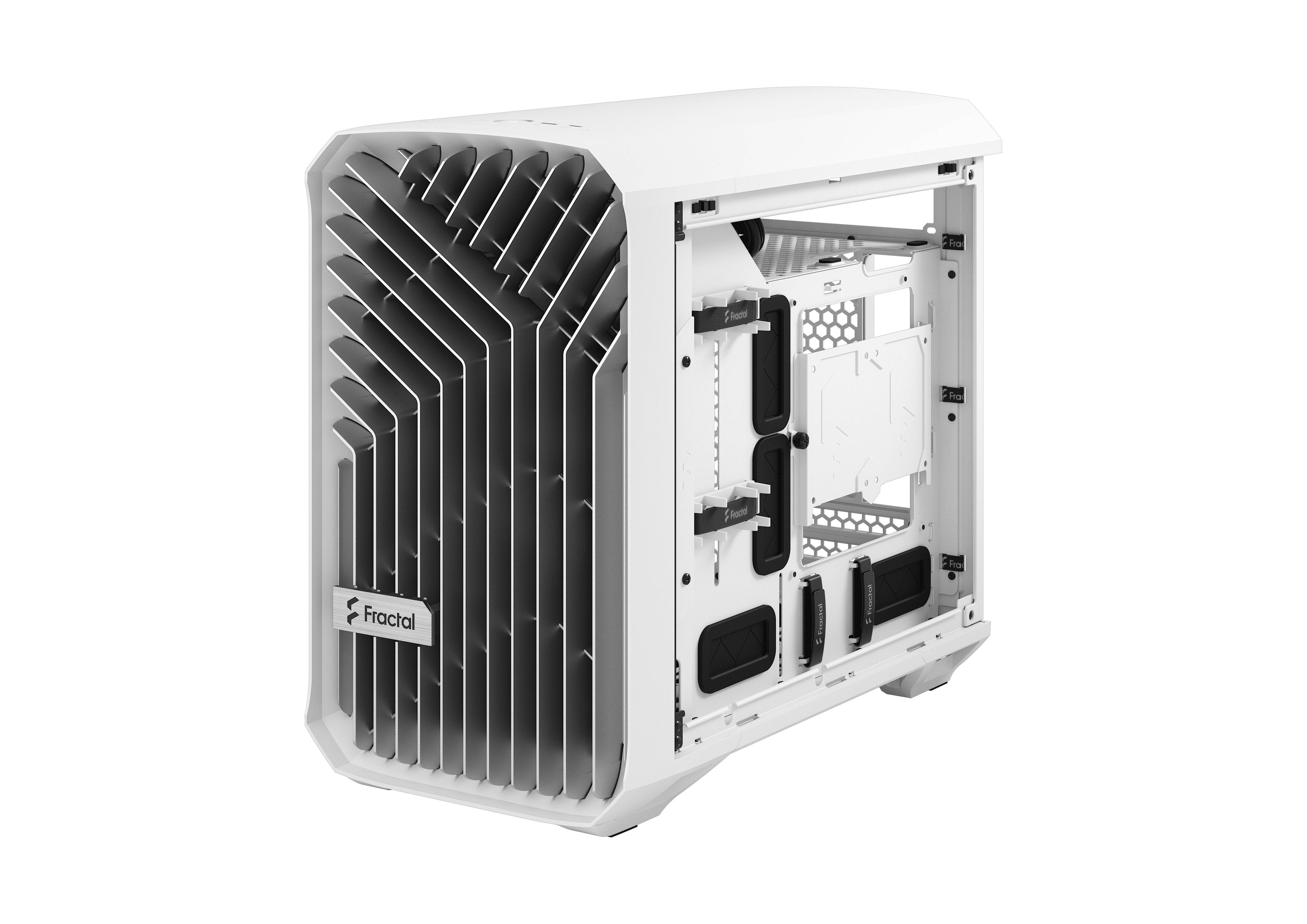 Fractal Design Torrent Nano White TG Clear Tint FD-C-TOR1N-03 Mini ITX Tower