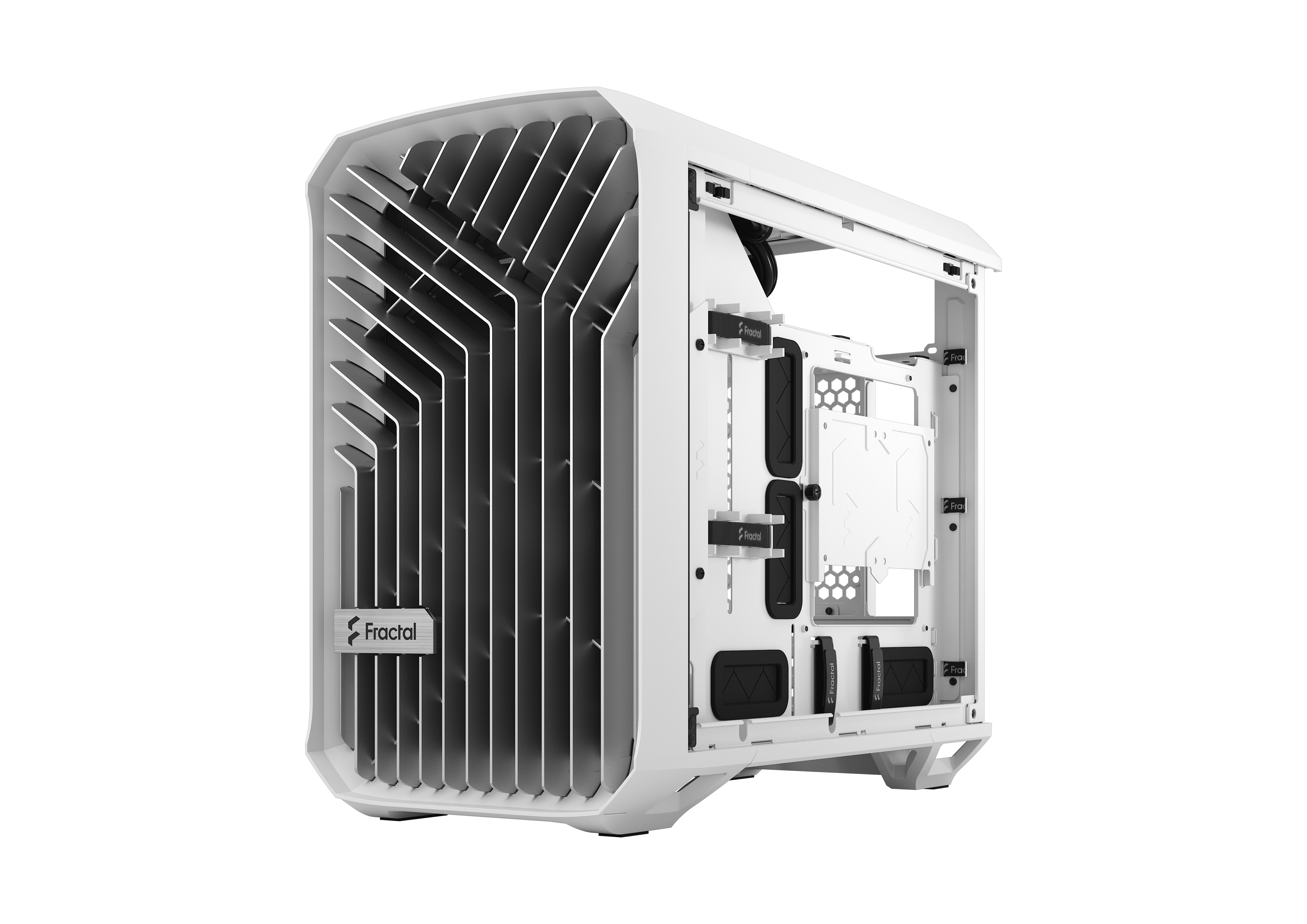 Fractal Design Torrent Nano White TG Clear Tint FD-C-TOR1N-03 Mini ITX Tower