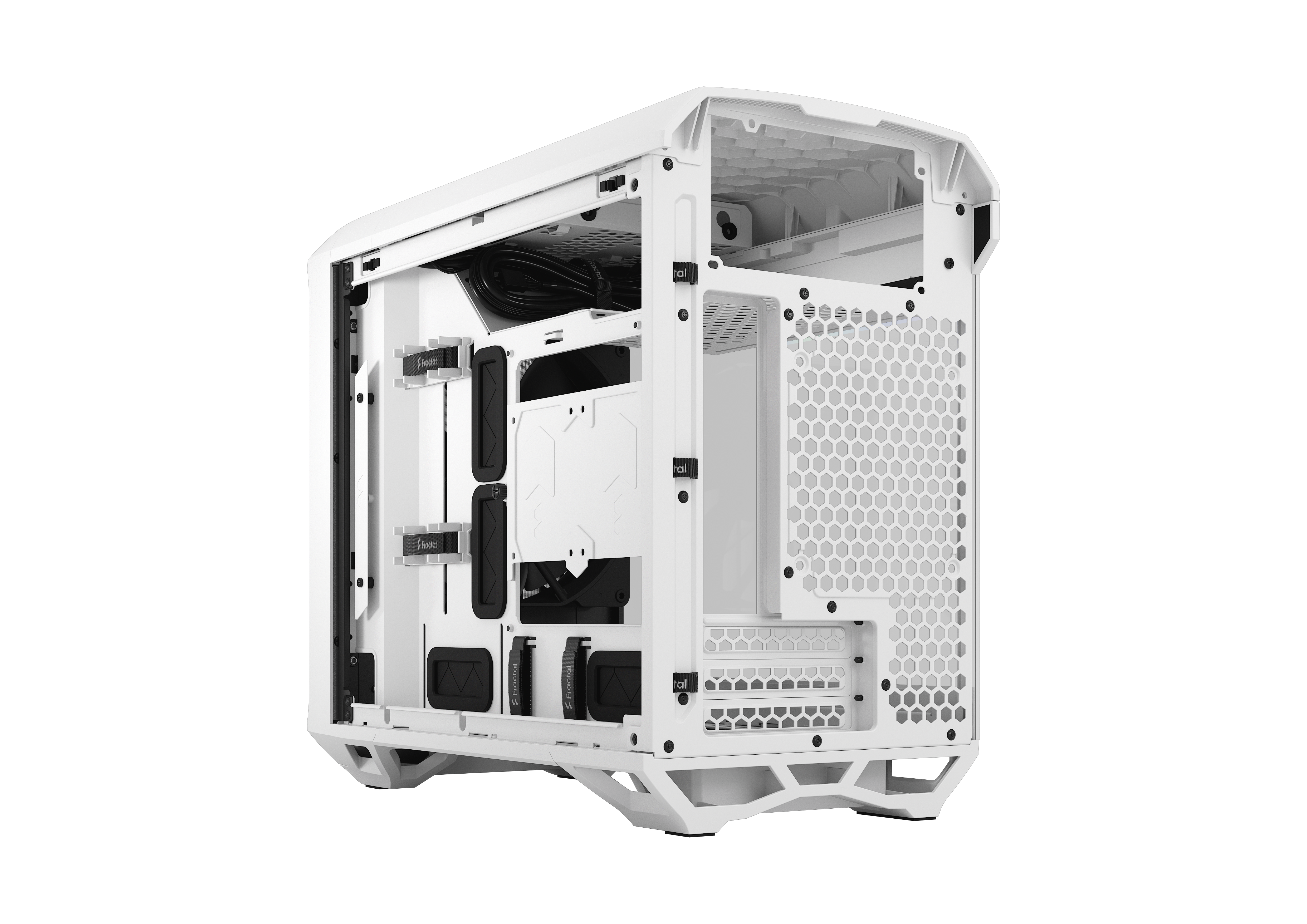 Fractal Design Torrent Nano White TG Clear Tint FD-C-TOR1N-03 Mini ITX Tower