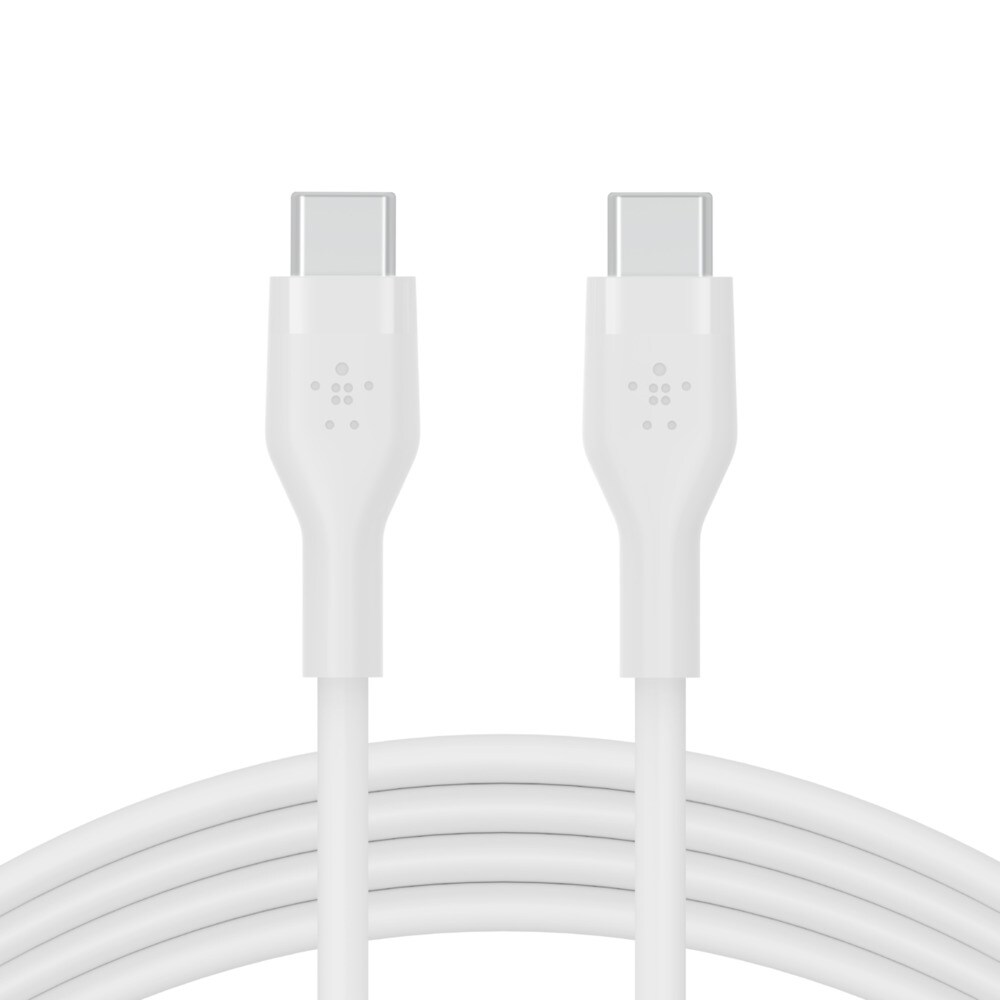 Belkin Flex USB-C/ USB-C Kabel Power Delivery 60W 1m weiß