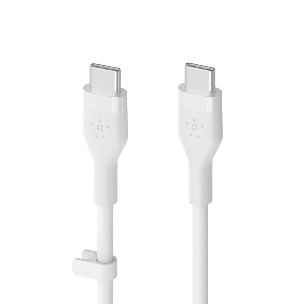 Belkin Flex USB-C/ USB-C Kabel Power Delivery 60W 1m weiß