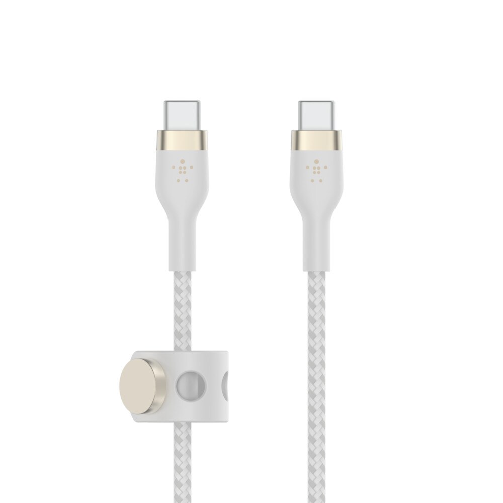 Belkin Pro Flex USB-C/ USB-C Kabel Power Delivery 60W 1m weiß