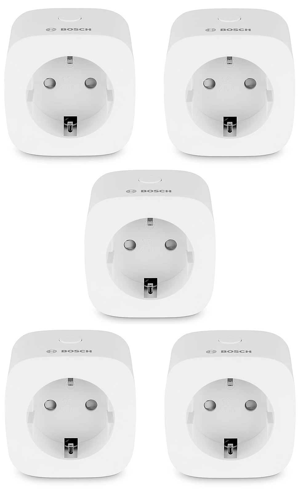 Bosch Smart Home Smart Plug - Zwischenstecker kompakt, 5er Pack