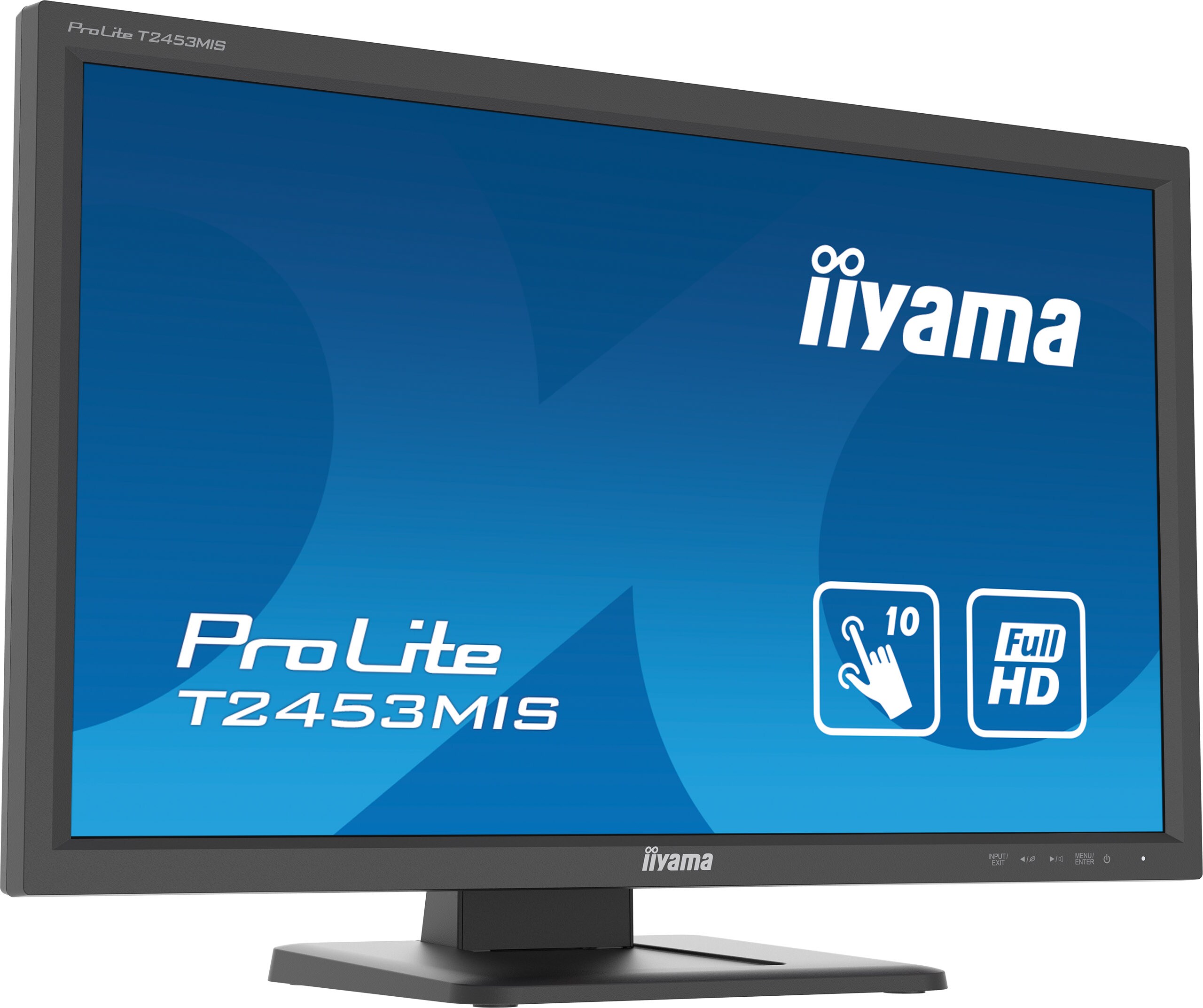 iiyama ProLite T2453MIS-B1 59,8cm (23.6") 10-Punkt Multitouch-Monitor FullHD VA