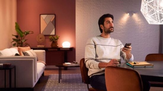 Philips Hue White Amb. Milliskin Einbauspot rund weiß 350lm Erweiterung