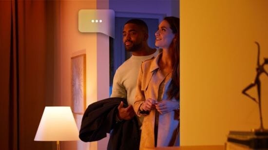 Philips Hue White Amb. Milliskin Einbauspot rund weiß 350lm Erweiterung