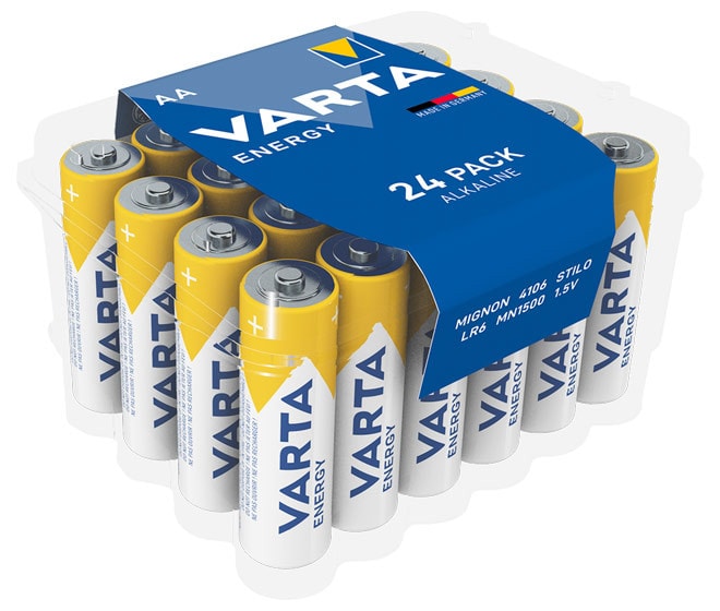 VARTA Energy Batterie Mignon AA LR6 24er Retail Box