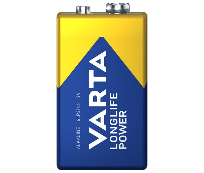 VARTA High Energy Batterie 9V Block 1604D 6LR61 1er Blister