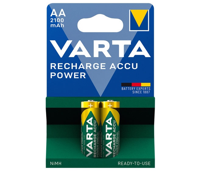 VARTA Ready2Use Akku Mignon AA HR6 2er Blister (2100 mAh)