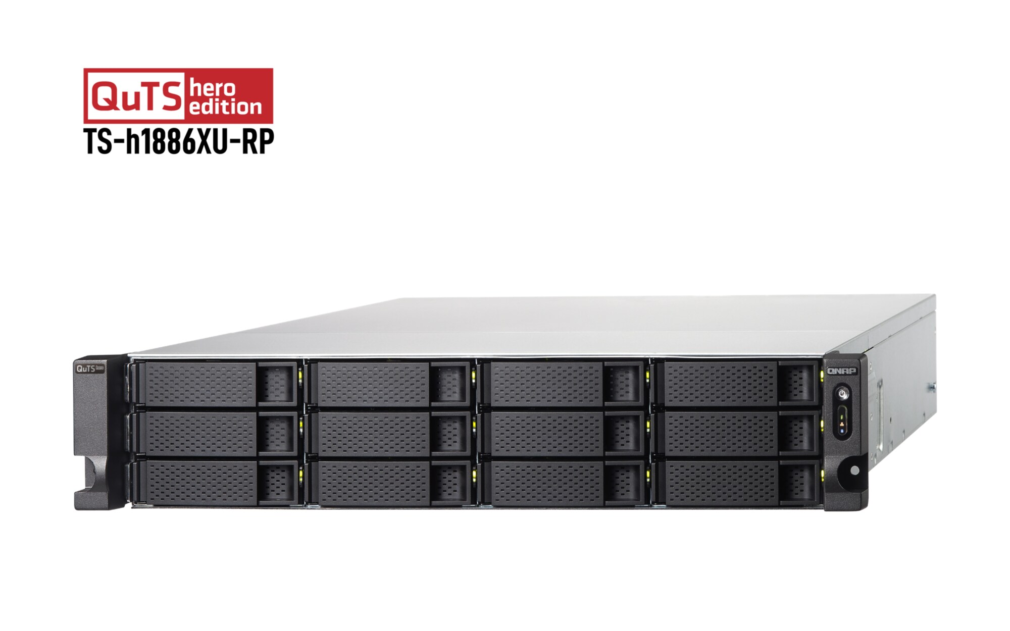 QNAP TS-h1886XU-RP-D1622-32G NAS System 12+6-Bay