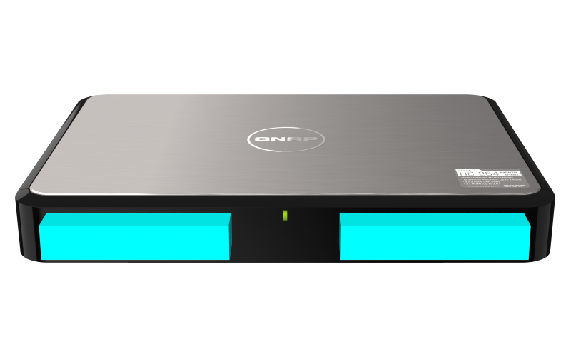 QNAP HS-264-8G NAS System 2-Bay 4K HDMI