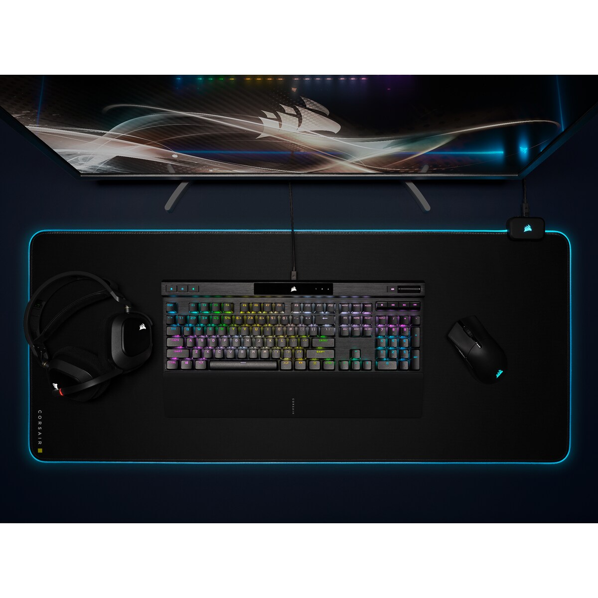 Corsair K70 RGB PRO Mechanische Kabelgebundene Gaming Tastatur Cherry MX Speed