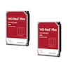 WD Red Plus 2er Set WD120EFBX - 12 TB 7200 rpm 256 MB 3,5 Zoll SATA 6 Gbit/s