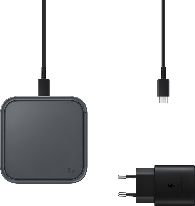 Samsung Wireless Charger Pad mit Adapter EP-P2400T Dunkelgrau